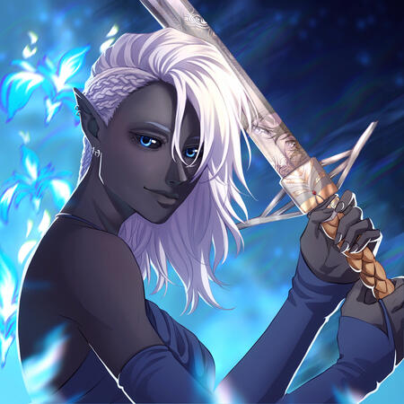 Bust - 1 Characters - Simple Background