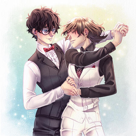 Fully Rendered - Half Body - 2 Characters