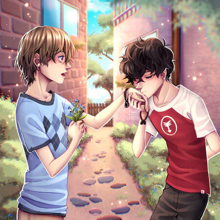 Fully Rendered - Half Body - 2 Characters